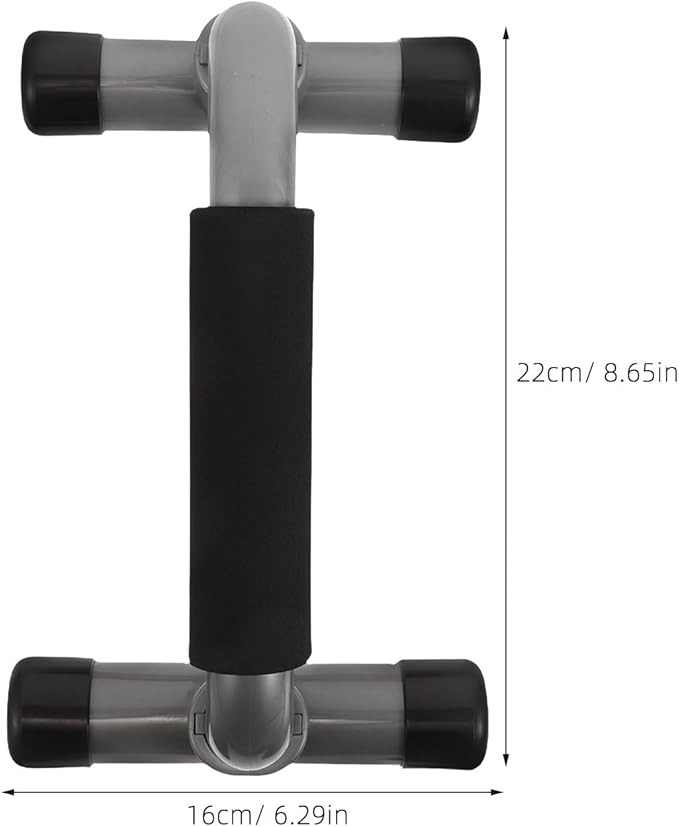 H-shaped Pushup Bars Pair for Home Gym Equipment, Non-slip Parallettes Bars for Chest Muscle Training and Strength Workout, Portable Fitness Pushup Stands for Men and Women