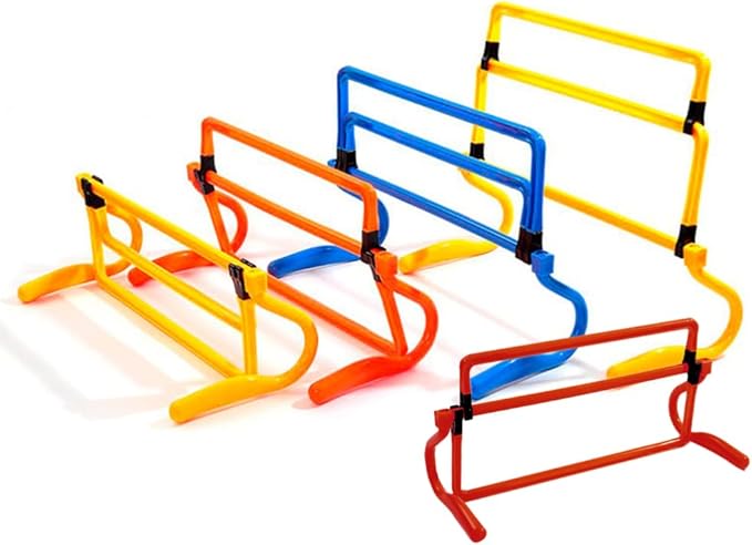 BESPORTBLE Removable Training Hurdles, Agility Ladder Speed Training Equipment, Soccer Training Agility Hurdles(Yellow)