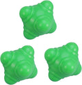 BESPORTBLE 3pcs Fitness Reaction Soccer Training Equipment Reaction Football Agility Bounce Training Balls Football