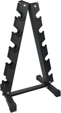 Heavy Duty A-Frame Dumbbell Rack Stand, 2.0mm Commercial Steel Weight Storage Organizer for Home Gym, 480LB Capacity, Space Saving Design (21.5"x16.9"x38")