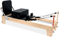 Professional Pilates Reformer Machine for Home – Full-Body Workout Reformer with Jumpboard, Box & Foot Straps – Smooth Glide System, Adjustable Resistance, Solid Wood Frame