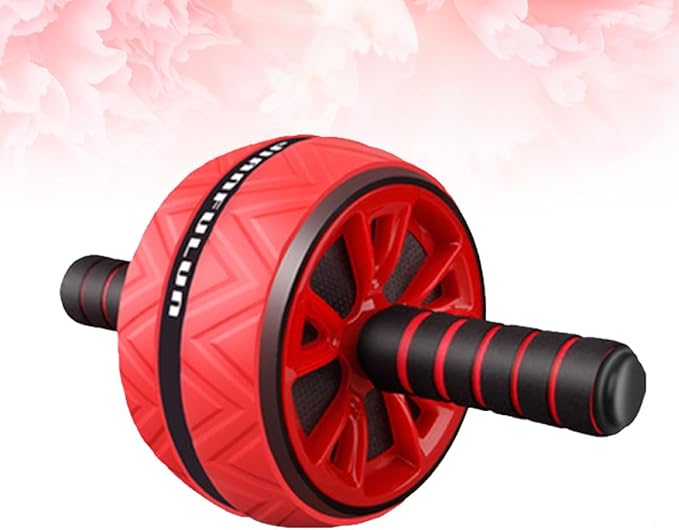Ab Roller Wheel Ab Core Workout Roller for Abdominal Exercise Fitness Device with Non-slip Handles Training Equipment for Home Gym and Travel