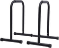 440lbs Adjustable Dip Bar Heavy Duty Steel Dip Station, Parallel Bars Dip Equipment for Calisthenics, Strength Training