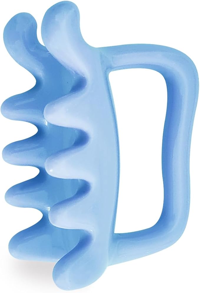 Large Fascia Massage Blaster Tool for Cellulite, Myofascial Release, Muscle Knots, Trigger Points, Cellulite Massager Tool for Body Tension Relief Promote Lymphatic Circulation Blue
