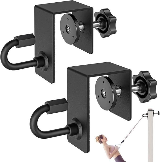 Kipika Door Anchor for Resistance Bands, Heavy Duty Door Anchor Attachment, Workout Door Mount Anchors for Body Weight Straps, Strength Training, Physical Therapy Exercise, Home Gym
