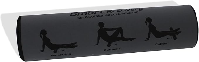 Prism Fitness 2 Foot Long Smart Recovery Self-Guided Muscle Recovery Roller for Flexibility and Warmups