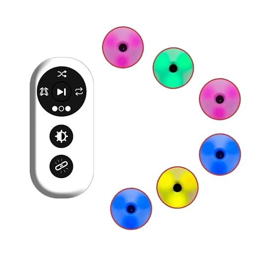 Reaction Training Light, Hand Eye Coordination Training Speed Agility Training Lights, Reaction Lights Training, for Coaches, Gyms(6)