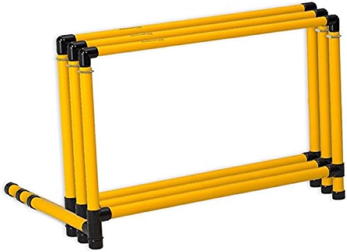 Prism Fitness 12" Fixed-Height Hurdles, Set of 6