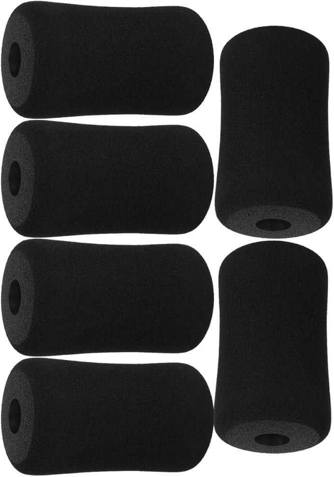 Foam Fitness Equipment 6Pcs Universal Sit-up Bench Foot Foam Pads for Ankle and Leg Protection Adjustable Exercise Equipment Pads for Home Gym Workouts