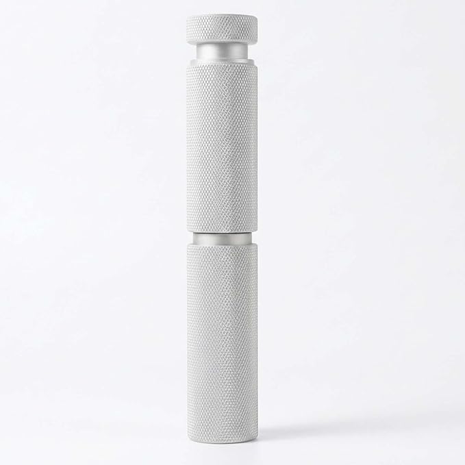 Wrist Roller, Forearm Strengthener & Grip Strength Trainer, Full Grip Aluminum Alloy Anodized Exerciser for Climbers, Weightlifters, Martial Artists, Variable Resistance Darkring