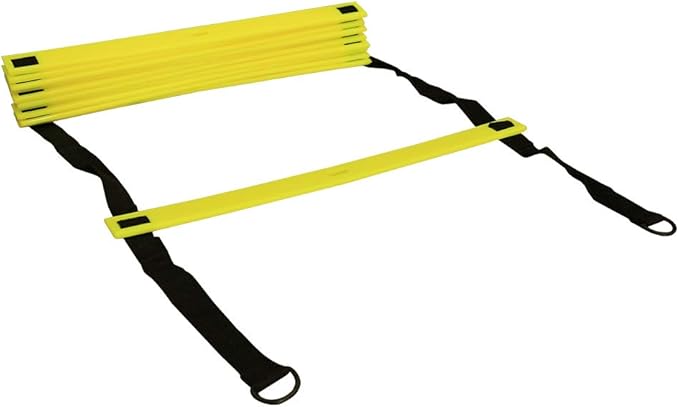 Feet Speed and Agility Training Ladder for High-Intensity Training in Boxing, Soccer, Football, Lacrosse, and Ice Hockey - Improve Your Footwork and Coordination, 30 Feet