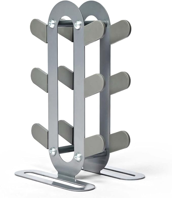 YOTTOY Compact Dumbbell Rack-Weight Rack for Home Gym, Sturdy Weight Holder for Dumbbells, Small Weight Rack for Weights & Dumbbell Rack Stand Only