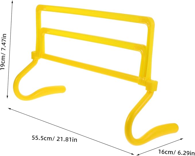 POPETPOP Soccer Agility Training Equipment Football Hurdles Speed Agility Hurdle Feet Height Sturdy Construction for Long-Term Use