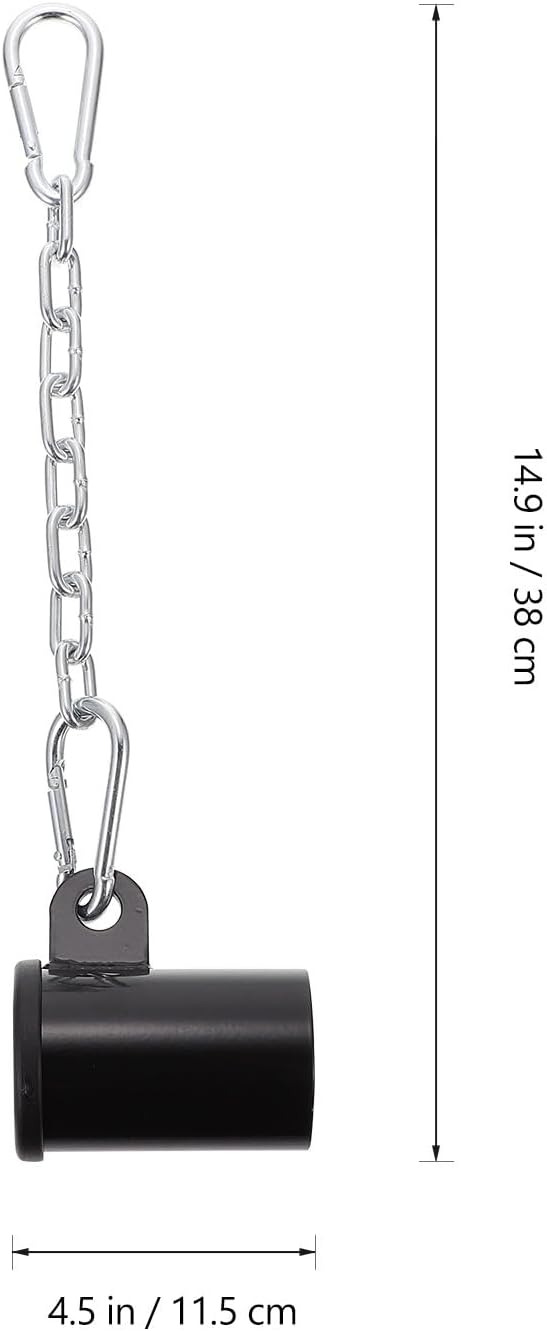 Multifunction T-bar Row Attachment Barbell Sleeve Connector Fitness Training Equipment Accessory for Strength Training Home Gym Cable Row Handle