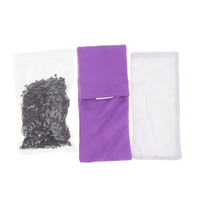 Lavender Yoga Eyepillow Soft Eye Mask for Relaxation Meditation and Herbal and Women Purple