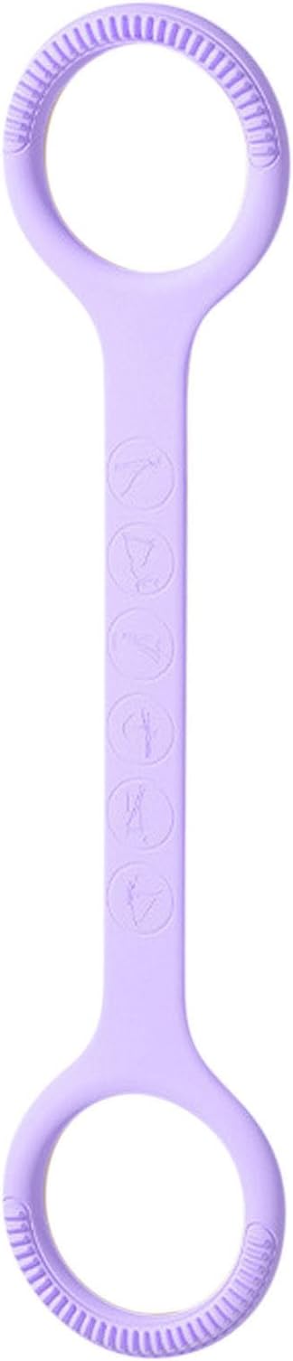 Figure 8 Resistance Band with Handles, Fitness Ropes Exercise Bands for Women, Elastic Ropes for Arm Back Shoulder Stretching Training, for Yoga, Pilates, and Physical Stretching ﻿