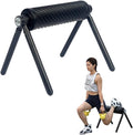 Multifunctional Leg Trainer, Single Leg Squat Training Rack,Ergonomic and Elevated Foam Roller, Muscle Roller for Physical Therapy and Exercise, Leg Massager and Foam Roller for Back