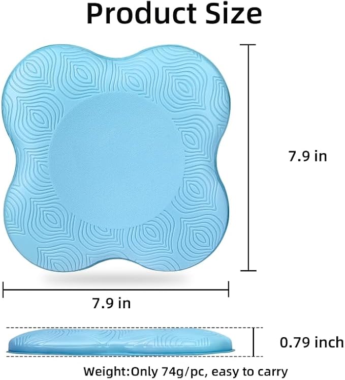 2 packs Yoga Knee Pad Mats Extra Thick for Knees Elbows Wrist Hands Head Foam Pilates Kneeling pad Yoga Knee Cushion Thick Exercise Pads for Knees Elbows Wrist Hands Head Foam Pilates Kneeling pad，Support Foam Pads for Women and Men