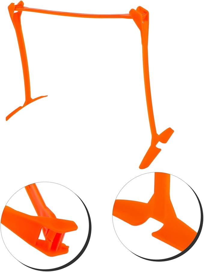 Soccer Hurdle Training for Boys and Girls 3-Level Adjustable Plastic Speed Hurdle Boys and Girls Agility Aid