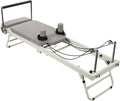 Pilates Reformer Machine, Foldable Reformer Pilates Machine Use Pilates Equipment for Home Workouts with Jump Board, 264.55 Lbs 77.56 x 22.44 x 28.54 Inch