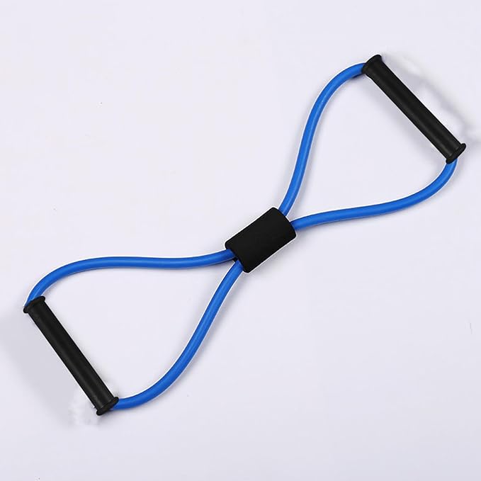 TOYANDONA 20pcs Fitness Handles Resistance Band Handles Plastic Ergonomic Cable Portable Workout for Home Gym Strength Training Equipment