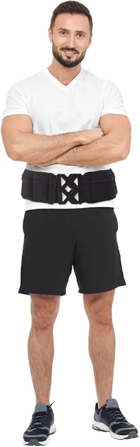 Weighted Fitness Belt - Walking, Running, Training Belt with Adjustable Weights up to 10 lbs, Cooling Technology, Unisex