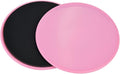 Core Exercise Discs, 2 Pack Pink Sliding Fitness Sliders for Home Gym, Yoga, Pilates, Cross Training, Physical Therapy