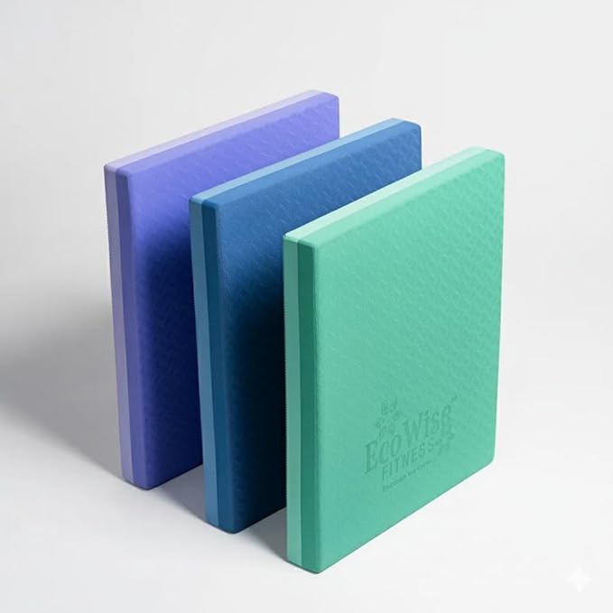 Ecowise 83801 Elite Balance Block- Ocean Blue
