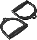 2pcs Workout Handles Ergonomic Cable Attachments for Strength Training Equipment Fitness Handles for and Home Gym Use