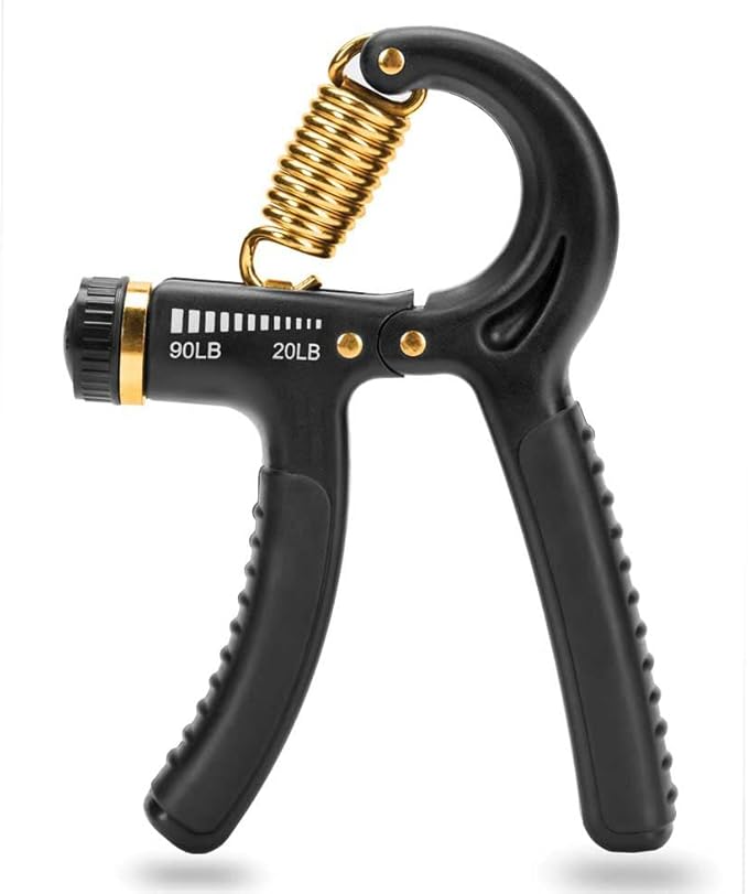 SKLZ Grip Strength Trainer Adjustable Resistance Trainer for Hand, Wrist, and Forearms