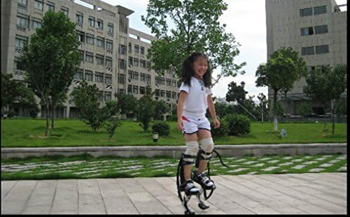 Jumping Stilts Pogo Stilts88-132lbs/40-60kg Black