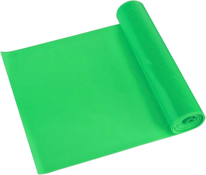2M Gym Exercise Pilates Fitness Aerobics Stretch Resistance Yoga Bands Belt - (Color: Green)