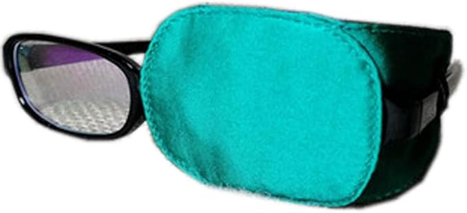 Mulberry Silk Lazy Eye Patch Single Glasses Cover Amblyopia Treatment, E-01