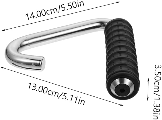POPETPOP 2pcs Ergonomic Tension Rope Accessories Fitness Equipment Handles Gym Handles for Cables Strength Training Equipment