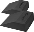 2 Pack Non-Slip Professional Squat Wedge Blocks - Heel Elevated Ramp for Squats, Calf Raises Platform for Men Women, Slant Board Trainer for Fitness, Pushup, Weightlifting, Yoga