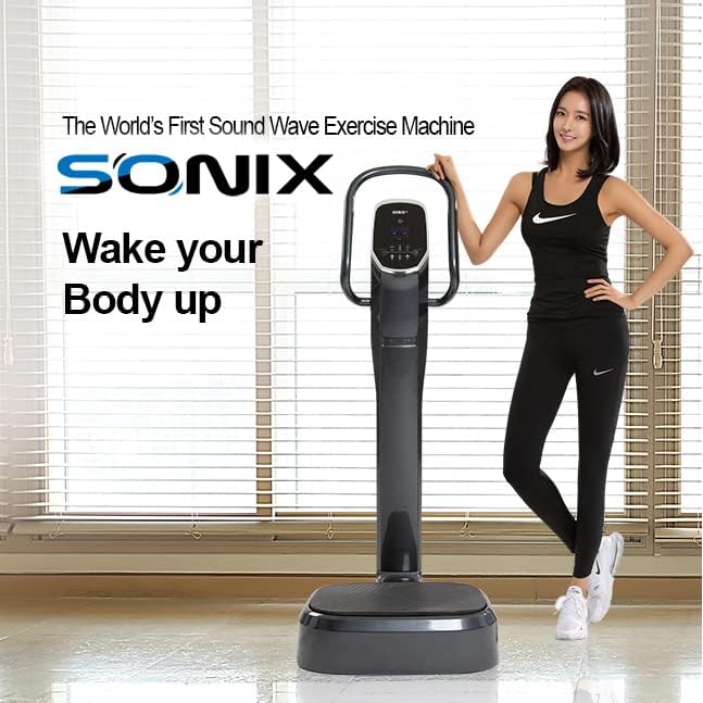 SONIX Vibration Platform Workout for Cardio Workout, Better Blood Circulation & Bone Density – Whole Body Vibration, Perfect for Home Workout & Professional Use (SW-VHBS)