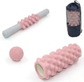 4 in 1 Foam Roller Set, Trigger Point Foam Roller with Massage Stick & Massage Ball, Deep Tissue Muscle Massage Tool for Pilates Yoga Fitness Full Body Relaxation