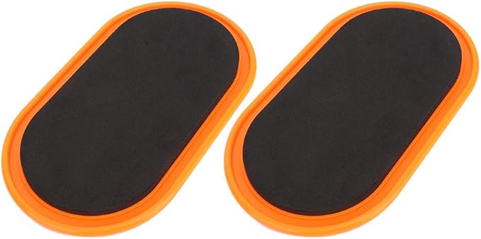 Exercise Core Sliders, Ergonomic Oval Design Sliding Discs Set of 2 for Yoga Pilates Home Fitness Workouts Full Body Training