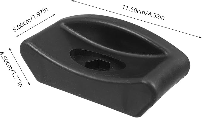 4pcs Dumbbell Rack Spacer Rubber Pads, Barbell Holder Attachment with Shock Absorber, Non-Slip Weight Stand Rubber Saddles for Home Gym Strength Training Equipment