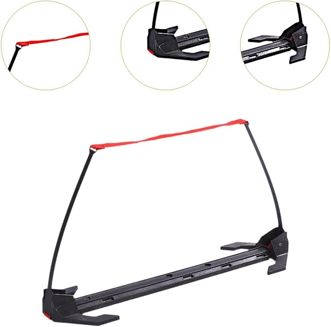 Yiju Soccer Speed Hurdle Equipment Practice Fitness Accessories, Agility Ladders, Training Aid for Games Workout, Hurdle Training