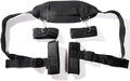 Black Classic Nylon Hand And Leg Training Straps, Soft And Comfortable Yoga Pilates Waist Belt To Help Maintain Posture And Enhance Experience, Couple Gift