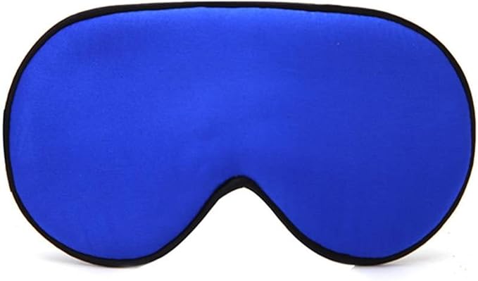 Double-Sided Silk Blackout Sleep Black Eye Shield