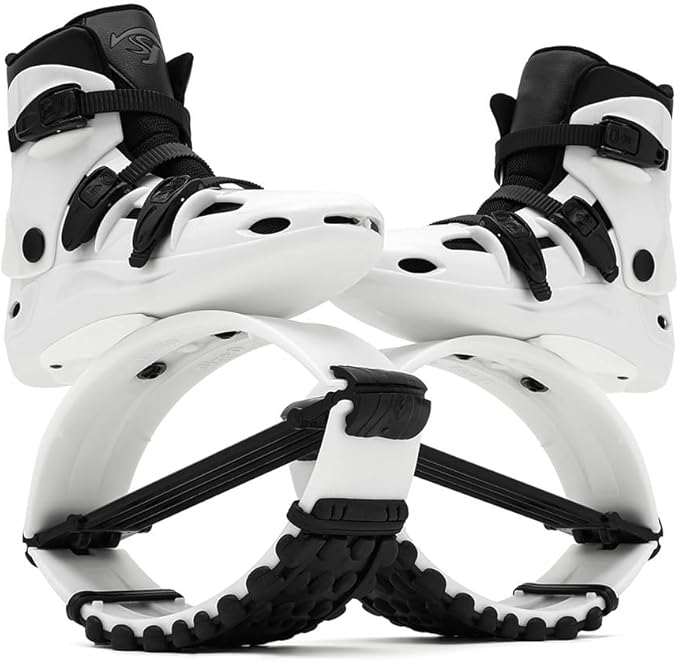 Kangaroo Jump Shoes for Women & Men – Adult Moon Shoes with 4 Springs, Low-Impact Fitness Jumping Boots for Exercise, Weight Loss, Cardio