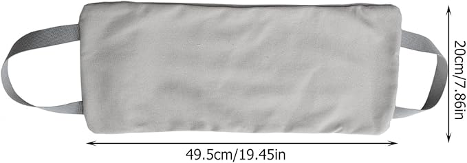 VALICLUD Workout Training Sandbag with Handle 19.48X7.87X0.59In Fitness Sandbag Weight Exercising Bag for Yoga Weightlifting and Full Body Muscle Building