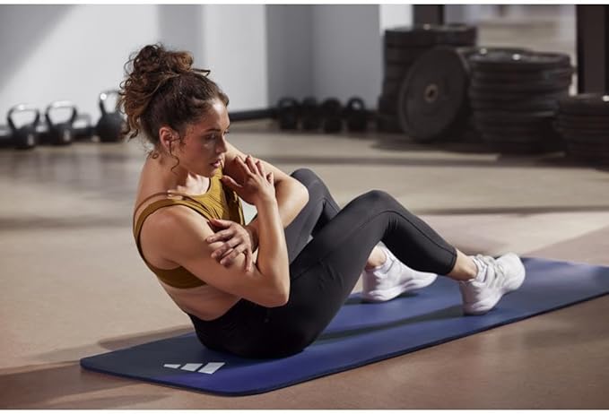 adidas Fitness Mat - Lightweight - Non Slip Yoga Mat, 7mm or 10mm