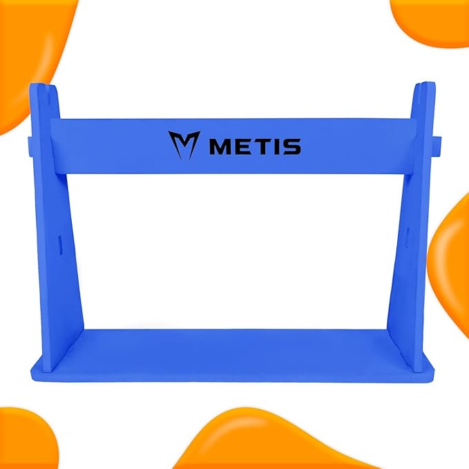 FORZA METIS Junior Foam Hurdles [Set of 4] – Adjustable Speed Training Hurdles for Young Athletes – Choice of 4 Vibrant Colors
