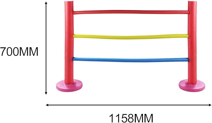 Kids Sports Agility Hurdles,Speed Hurdles,Educational Toy,Improves Coordination,Children Agility Speed Training Equipment