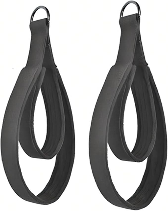 Double Loop Strap 1 Pair Pilates Yoga Double Loop Belt Fitness Equipment Strap for Gym Double Loop Yoga Pilates Strap