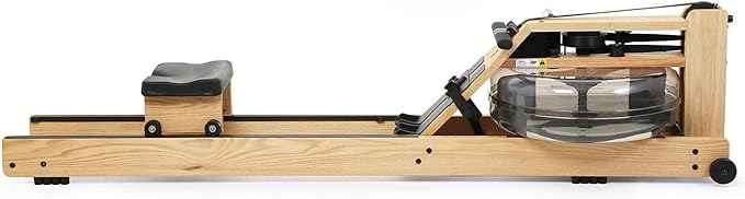 WaterRower Oak Rowing Machine with S4 BLE Monitor | USA Made Water Rower | Original Handcrafted Erg Row Machine for Home Use & Gym