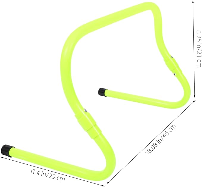 Speed Hurdles Height Agility Training Hurdles for Soccer Football and Track Wear Resistant Design Bright Colors for Enhanced Visibility